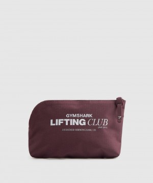 Τσαντεσ Gymshark Social Club Cosmetic Bag γυναικεια ροζ καφε | GR_MI4059