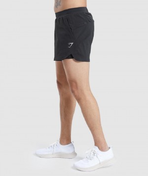 Σορτσ Gymshark Speed Evolve 3" 2 In 1 ανδρικα μαυρα | GR_EE3633