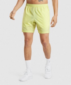 Σορτσ Gymshark Sport Stripe 7" ανδρικα πρασινο | GR_QX1721