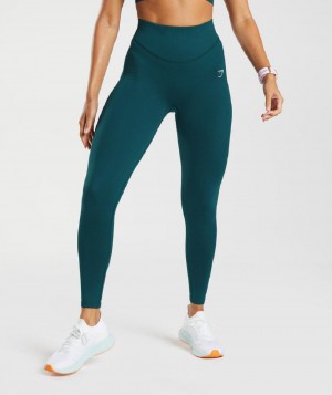 Κολαν Gymshark Sweat Seamless Sculpt γυναικεια τυρκουάζ | GR_ZI6703