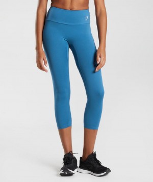 Κολαν Gymshark Training 7/8 γυναικεια μπλε | GR_N4980