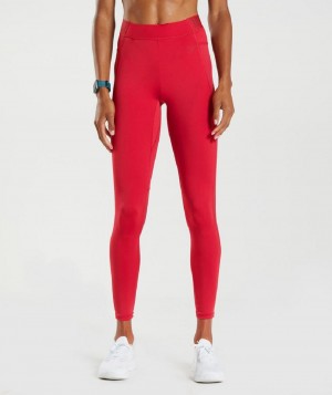 Κολαν Gymshark Training Brandmark γυναικεια κοκκινα | GR_BH4356