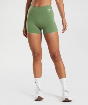 Σορτσ Gymshark Training Tight γυναικεια πρασινο | GR_SG5169