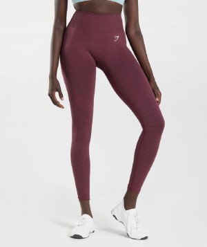 Κολαν Gymshark Vital Seamless 2.0 γυναικεια μπορντο | GR_EP3870