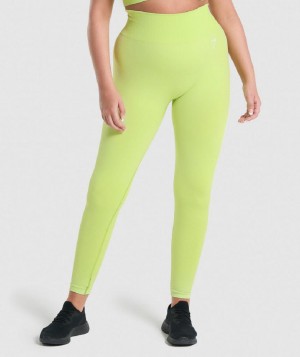 Κολαν Gymshark Vital Seamless 2.0 γυναικεια κίτρινα | GR_QX8683