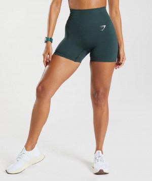 Σορτσ Gymshark Vital Seamless 2.0 γυναικεια πρασινο | GR_XC6025