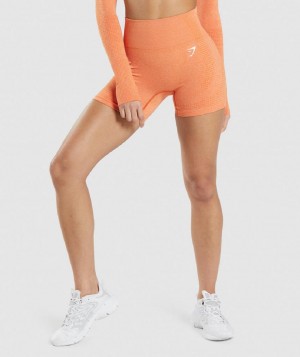 Σορτσ Gymshark Vital Seamless 2.0 γυναικεια βερίκοκο πορτοκαλι | GR_V7866
