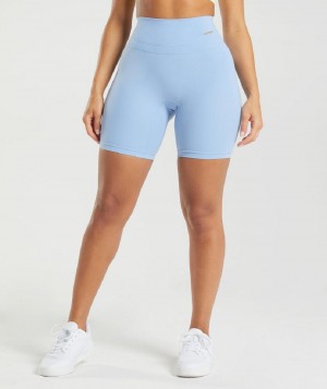 Σορτσ Gymshark Whitney Cycling γυναικεια μπλε | GR_N5492