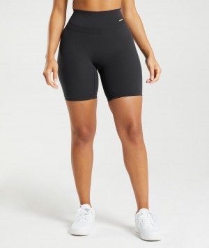 Σορτσ Gymshark Whitney Cycling γυναικεια μαυρα | GR_V4611