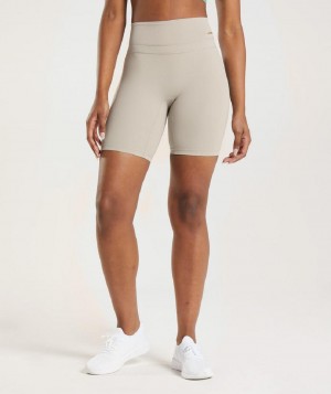 Σορτσ Gymshark Whitney Cycling γυναικεια γκρι | GR_ZI2407