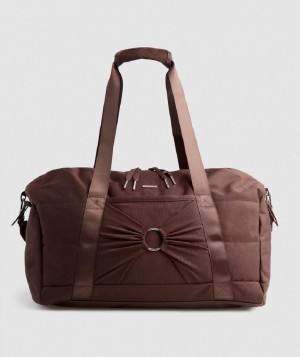 Τσαντεσ Gymshark Whitney Gym Bag γυναικεια καφε | GR_BH9114