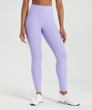 Κολαν Gymshark Whitney High Rise γυναικεια μωβ | GR_TH4286