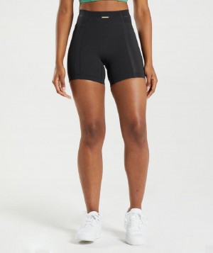 Σορτσ Gymshark Whitney Mesh γυναικεια μαυρα | GR_QX4656