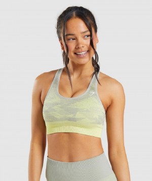 Αθλητικο Σουτιεν Gymshark Adapt Ombre Seamless γυναικεια γκρι καφε γκρι | GR_S7278