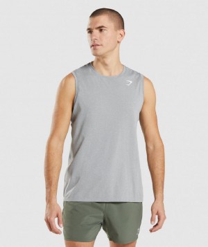 αμανικα μπλουζακια Gymshark Arrival Seamless ανδρικα γκρι | GR_EE9009