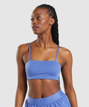 Αθλητικο Σουτιεν Gymshark Bandeau γυναικεια μπλε | GR_UV7249