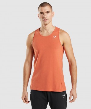 αμανικα μπλουζακια Gymshark Critical ανδρικα πορτοκαλι | GR_TA6229
