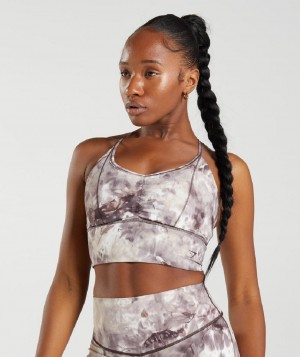 Αθλητικο Σουτιεν Gymshark Elevate Longline γυναικεια καφε | GR_EE8333