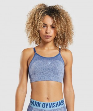 Αθλητικο Σουτιεν Gymshark Flex Strappy γυναικεια μπλε | GR_CR9714