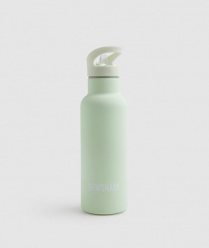 Μπουκάλια νερού Gymshark Flip Straw Water γυναικεια πρασινο | GR_AZ9600
