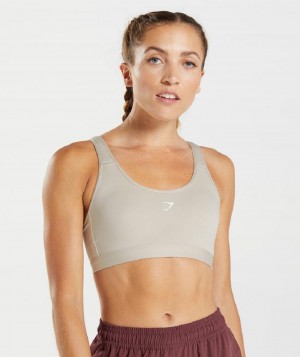 Αθλητικο Σουτιεν Gymshark Fraction γυναικεια γκρι | GR_Q1174