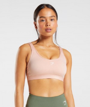 Αθλητικο Σουτιεν Gymshark Fraction γυναικεια ροζ | GR_QX3171