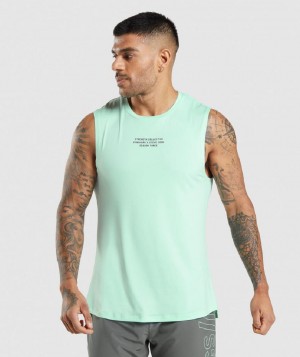 αμανικα μπλουζακια Gymshark Gymshark//Steve Cook ανδρικα πρασινο | GR_SG9439