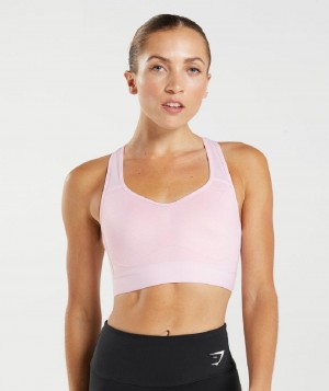 Αθλητικο Σουτιεν Gymshark Lightweight High Support γυναικεια ροζ | GR_SG8894