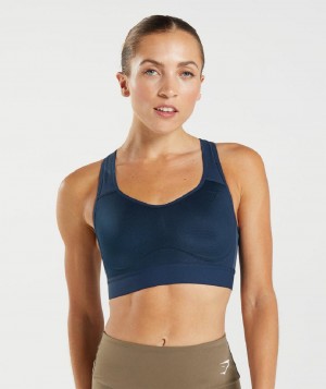 Αθλητικο Σουτιεν Gymshark Lightweight High Support γυναικεια σκουρο μπλε | GR_N9595