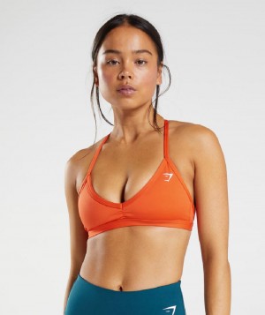 Αθλητικο Σουτιεν Gymshark Minimal γυναικεια κοκκινα | GR_R6366