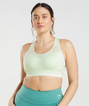 Αθλητικο Σουτιεν Gymshark Open Back γυναικεια πρασινο | GR_UV1887
