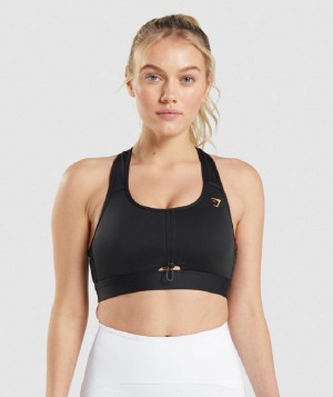Αθλητικο Σουτιεν Gymshark Pulse γυναικεια μαυρα βερίκοκο πορτοκαλι | GR_EG5791