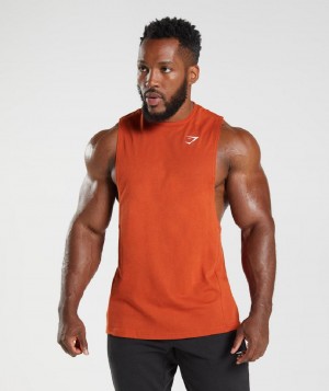 αμανικα μπλουζακια Gymshark React Drop Arm ανδρικα κοκκινα | GR_SG7215