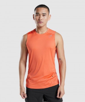αμανικα μπλουζακια Gymshark Speed Evolve ανδρικα πορτοκαλι | GR_UV9092