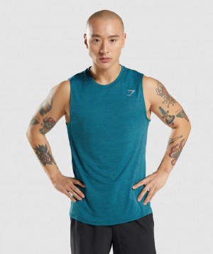 αμανικα μπλουζακια Gymshark Speed ανδρικα τυρκουάζ τυρκουάζ | GR_BO4420