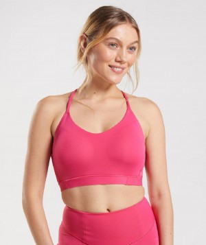 Αθλητικο Σουτιεν Gymshark Studio γυναικεια ροζ | GR_K7840