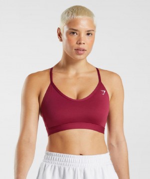 Αθλητικο Σουτιεν Gymshark V Neck γυναικεια ροζ | GR_S2206