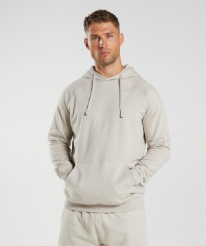 Φουτερ με Κουκουλα Gymshark Crest ανδρικα γκρι | GR_V4161
