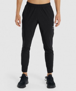 παντελονι jogger Gymshark Arrival Woven ανδρικα μαυρα | GR_NN9840