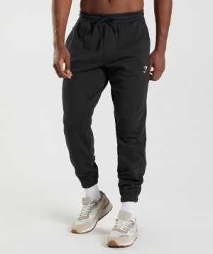 παντελονι jogger Gymshark Essential Oversized ανδρικα μαυρα | GR_EG7617