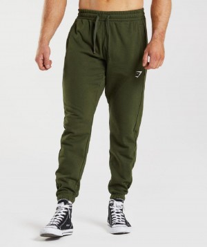 παντελονι jogger Gymshark Essential Oversized ανδρικα Ελιά | GR_EC7157