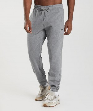 παντελονι jogger Gymshark Essential Oversized ανδρικα γκρι | GR_R9107