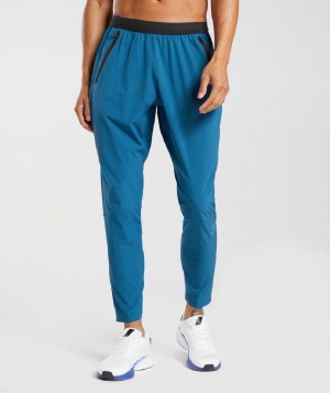 παντελονι jogger Gymshark Hybrid Woven ανδρικα μπλε | GR_ED2026