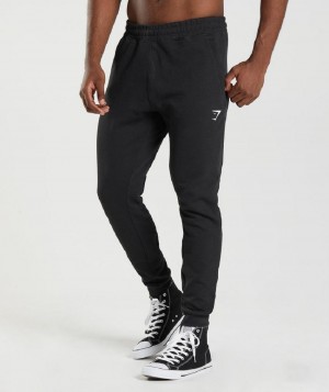 παντελονι jogger Gymshark React ανδρικα μαυρα | GR_YQ4288