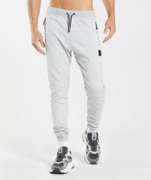 παντελονι jogger Gymshark Retake Knit ανδρικα ανοιχτο γκρι | GR_EC2829