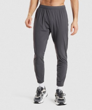παντελονι jogger Gymshark Studio ανδρικα μαυρα γκρι | GR_QZ3359