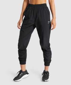 παντελονι jogger Gymshark Training Woven γυναικεια μαυρα | GR_K6118