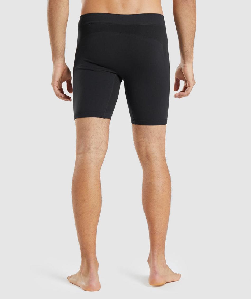 Boxer Gymshark Hybrid Boxer ανδρικα μαυρα ανοιχτο γκρι | GR_S6774