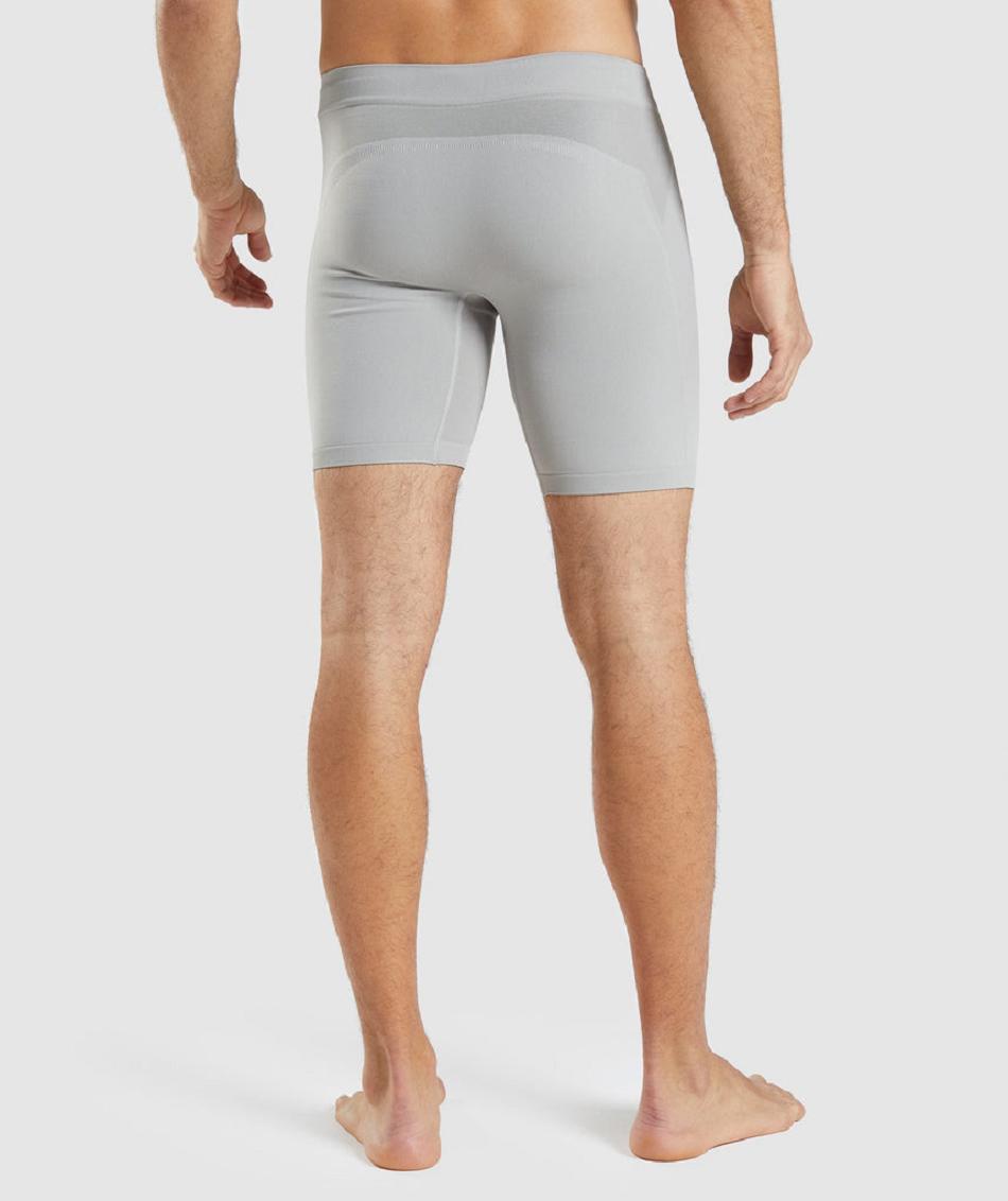 Boxer Gymshark Hybrid Boxer ανδρικα γκρι καφε γκρι μαυρα γκρι | GR_TA2848