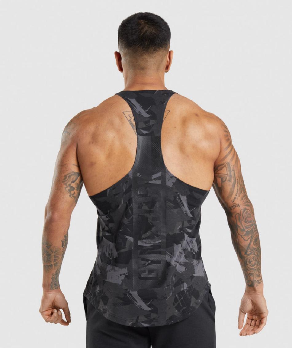 Stringers Gymshark Bold ανδρικα γκρι | GR_CG4539